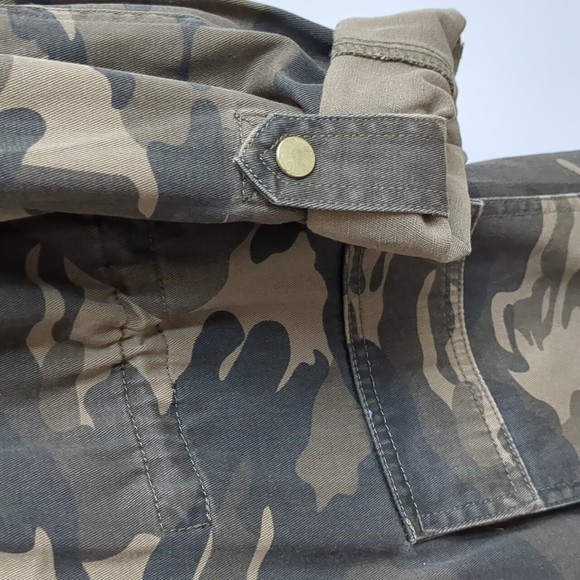 Dex camouflage cotton jacket, army green, size S/P - Picture 3 of 6